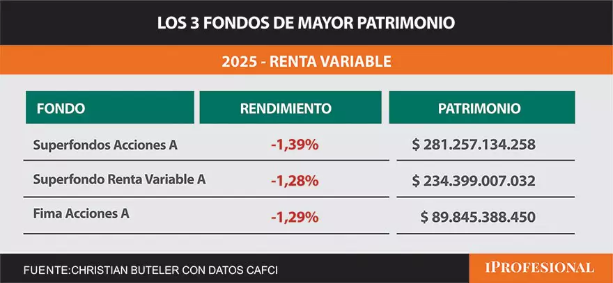 Los FCi de mayor patrimonio.